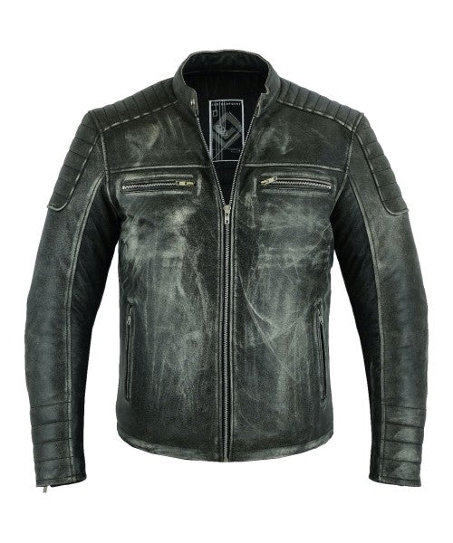 Motorrad Lederjacke Für Herren